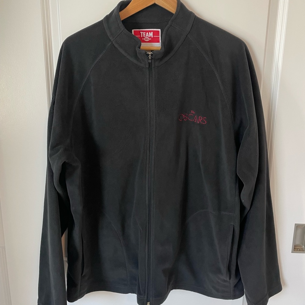 89th Oscars Branded Black Zip Up Sweater
